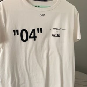 Off white Mona Lisa tee